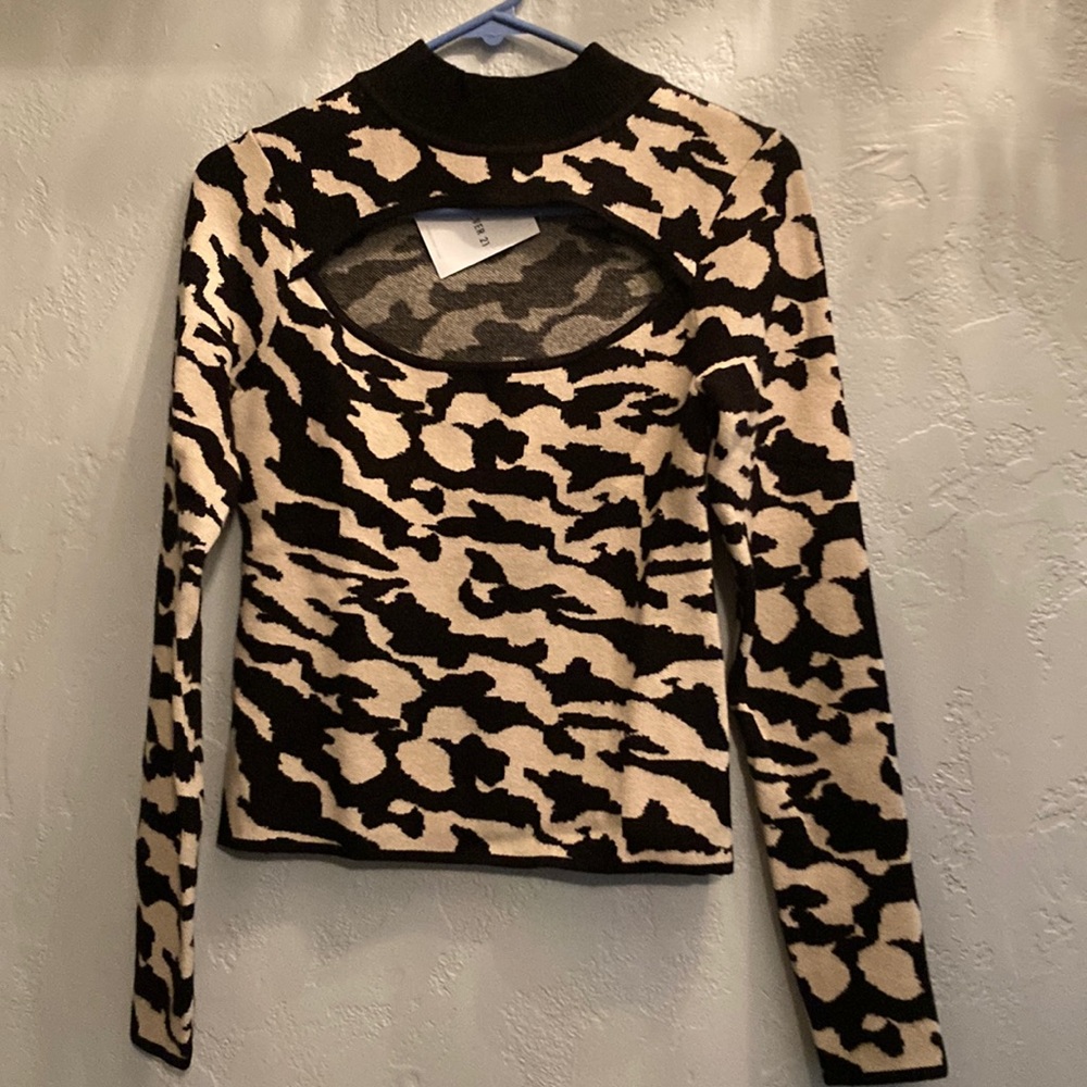 NWT upper chest hole sweater.